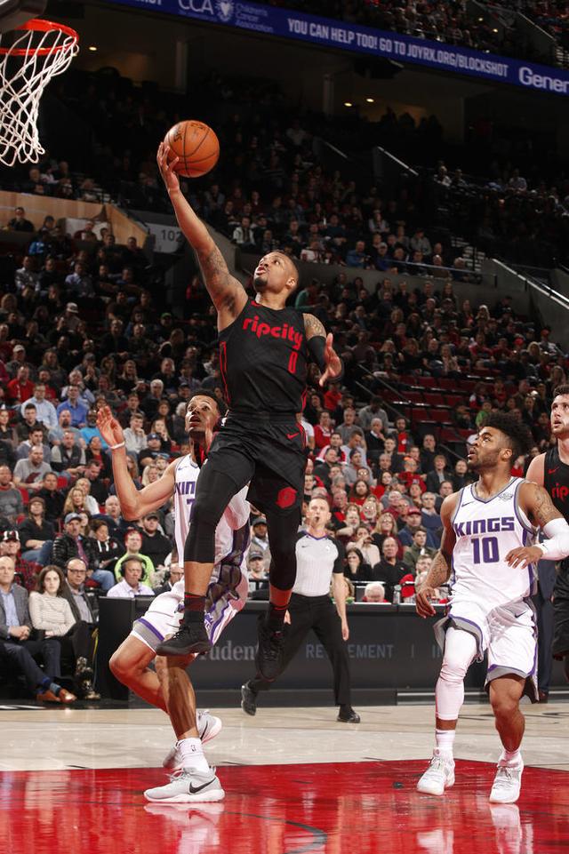 天津队险胜国王，利拉德扛起全队